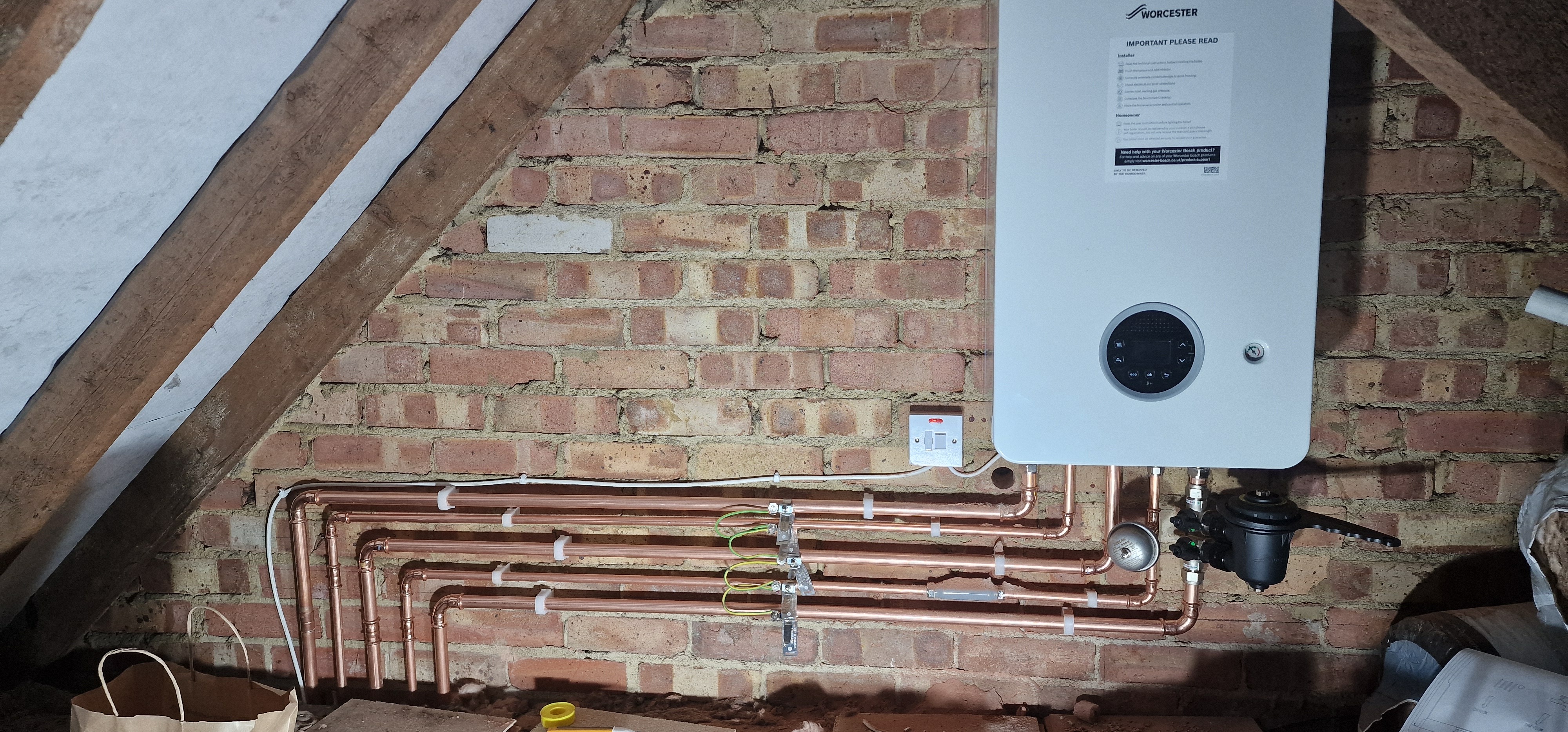 Combi boiler installation in South London home – Trusted Boilers